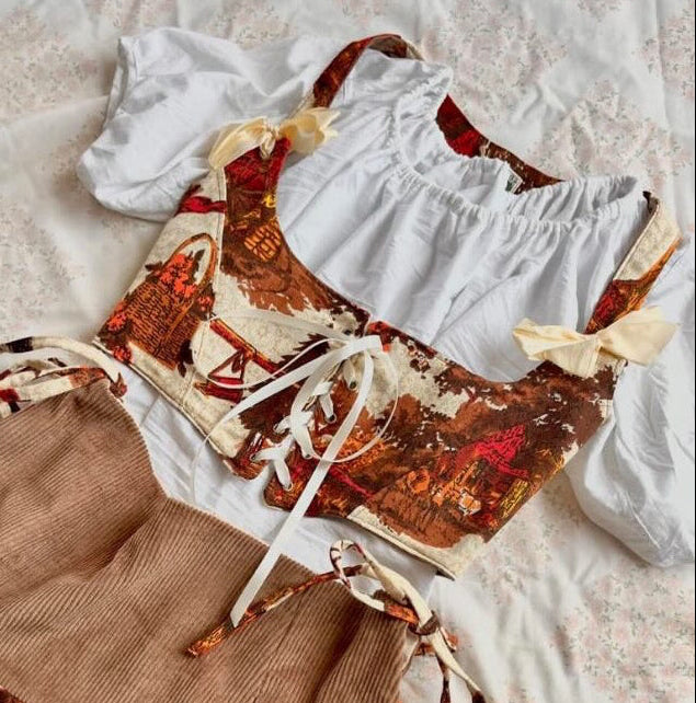 ˚⟡˖ ࣪ Horse & Cart Underbust Vest ˚⟡˖ ࣪