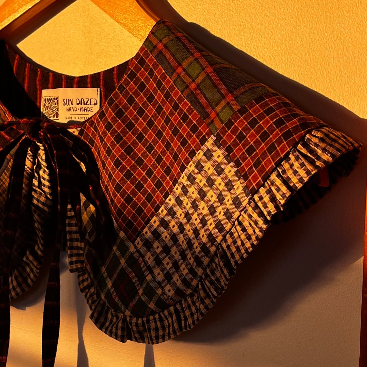 ⋆˚✿˖° Frilled Patchwork Collar ⋆˚✿˖°