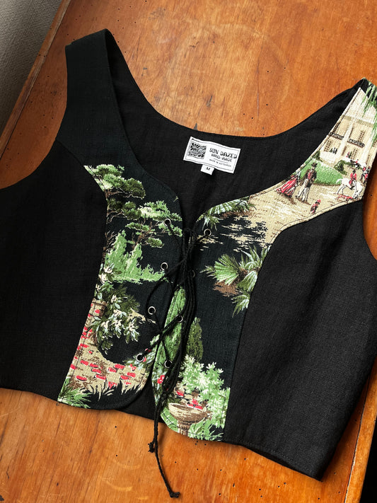 ˚⟡˖ ࣪ Green Gardens Soft Corset ˚⟡˖ ࣪