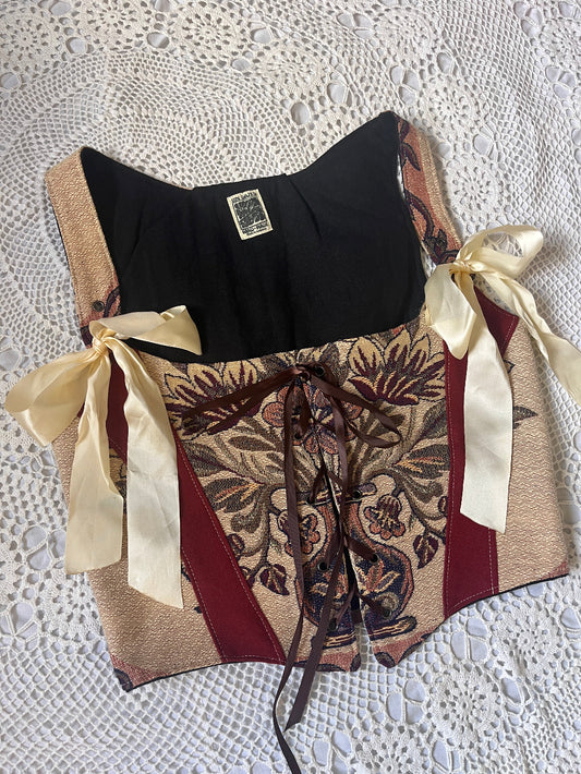 ˚⟡˖ ࣪Red Florals Soft Corset ˚⟡˖ ࣪