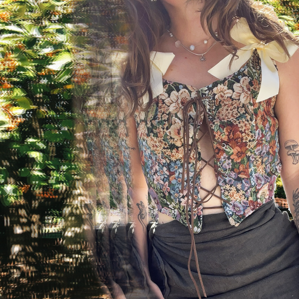 𝔊𝔞𝔯𝔡𝔢𝔫𝔦𝔞 soft corset (m)